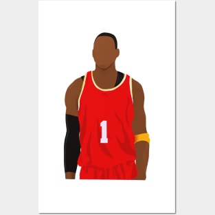 Tracy Mcgrady Houston Rockets Posters and Art